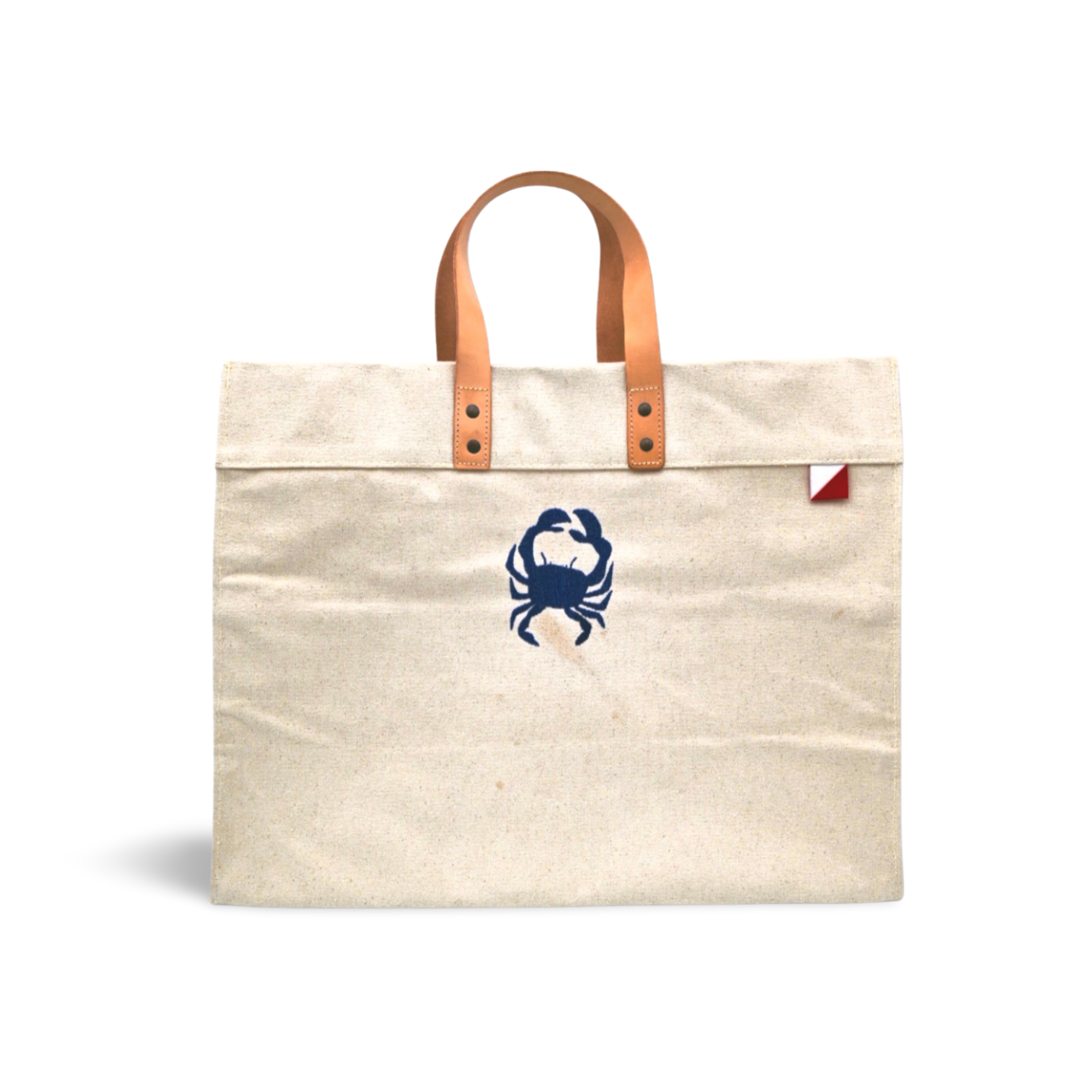 Large Leather Strap Tote