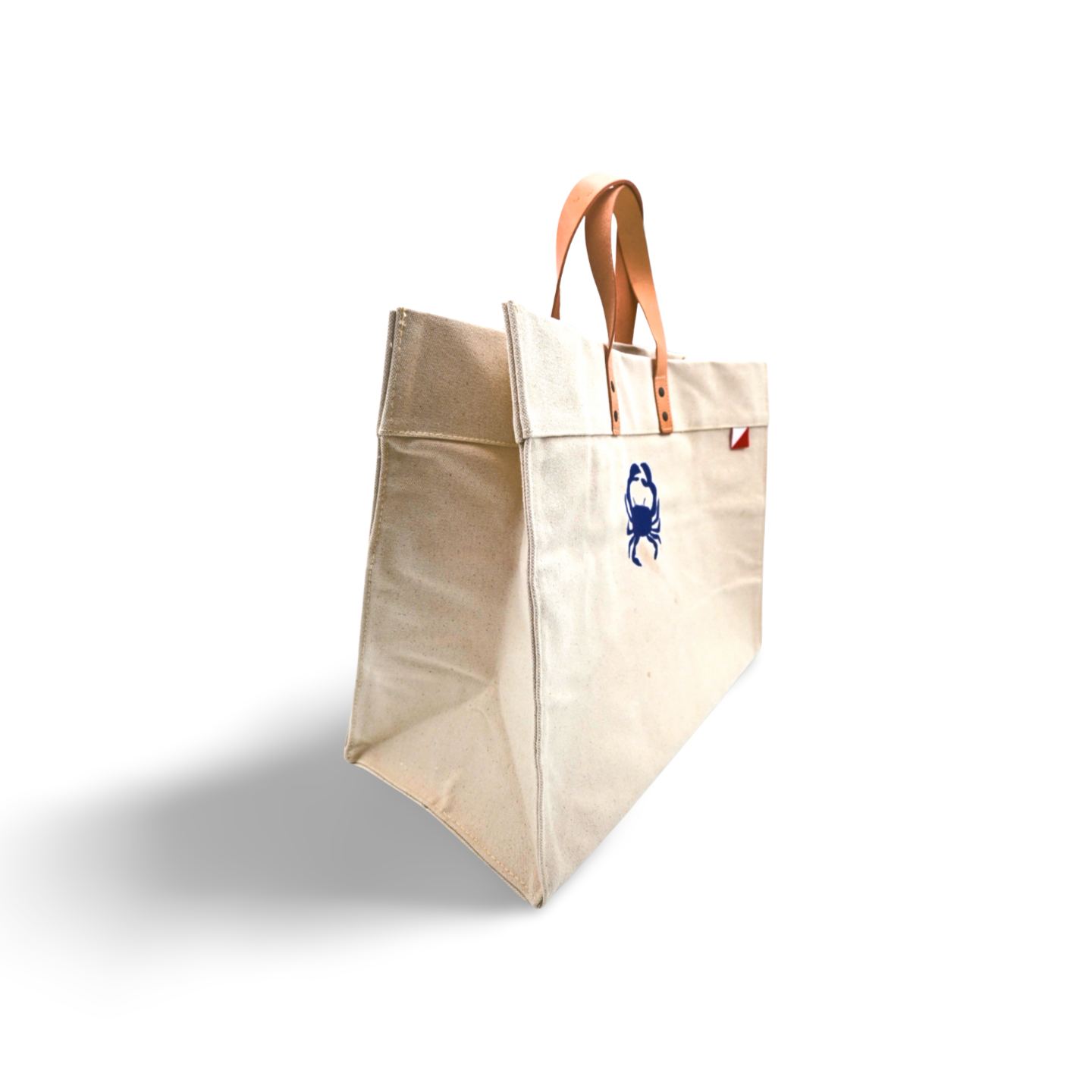 Large Leather Strap Tote